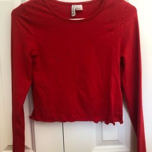 Red long sleeve